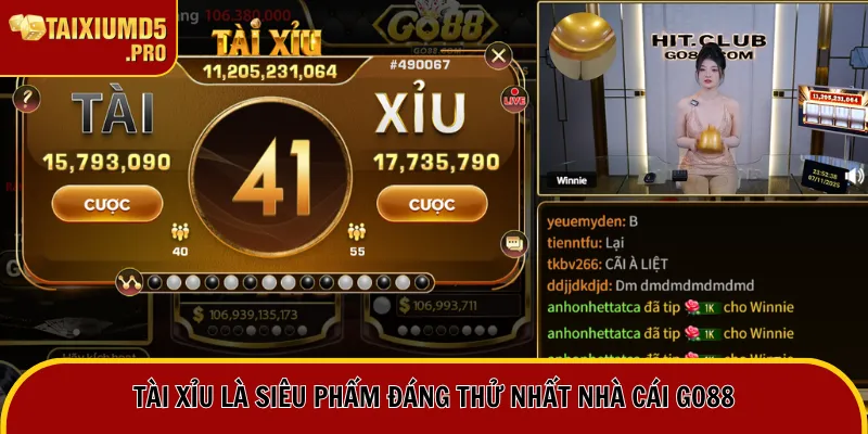 Nhà Cái Go88 - Địa Chỉ Cung Cấp Cá Cược Đáng Trải Nghiệm 2 Tài xỉu là siêu phẩm đáng thử nhất nhà cái Go88